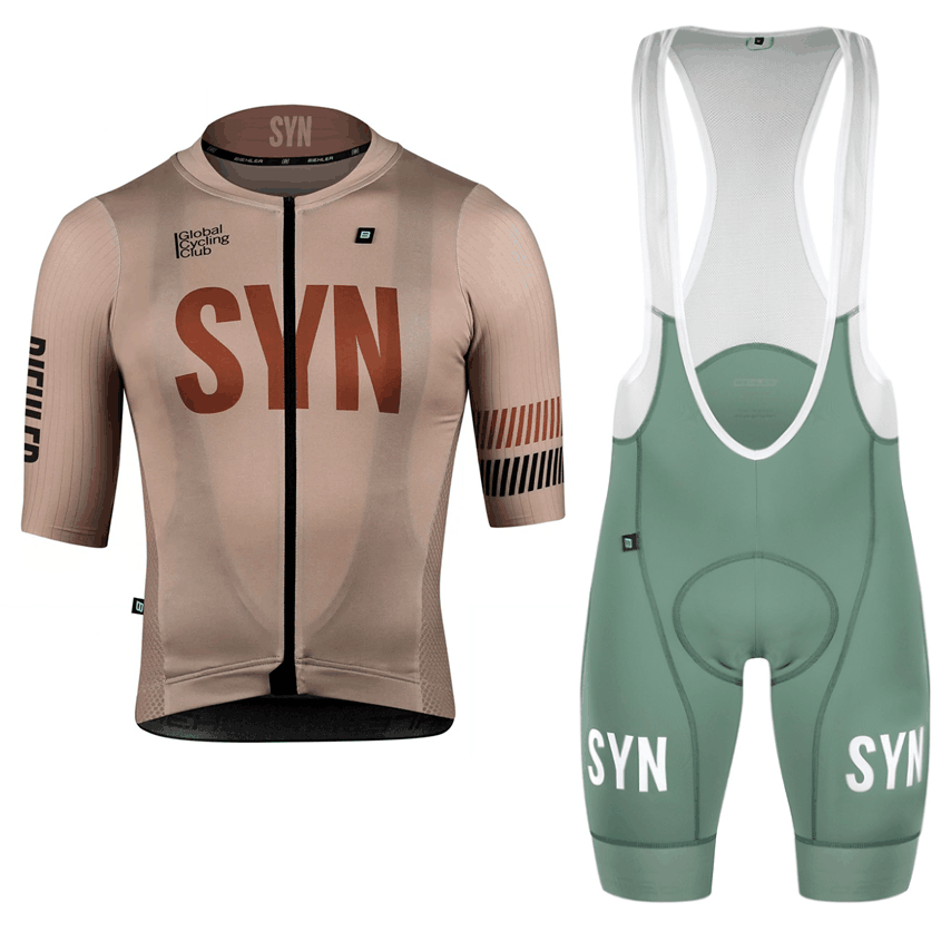 Cycling Commuter Trousers - SYN-Maillot de cyclisme marron à manches