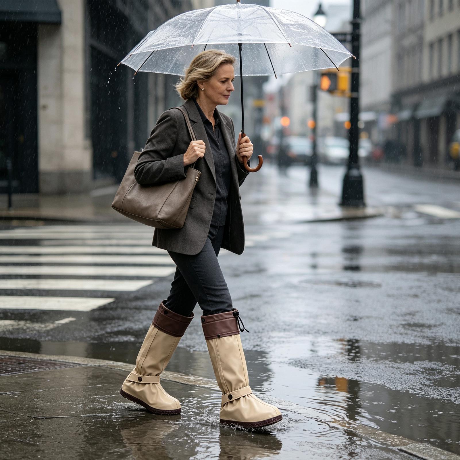 Couvre-chaussures de pluie à f - Cycling Commute Shoes avis et prix