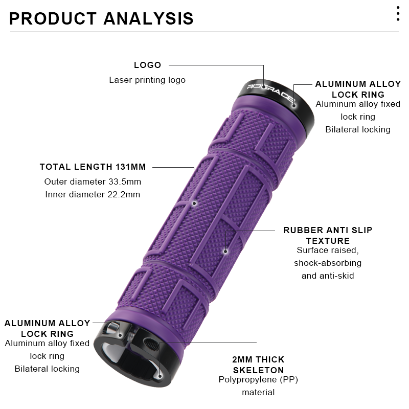 Poignées de vélo RIDERACE anti - Commuter Bike Lock avis et prix