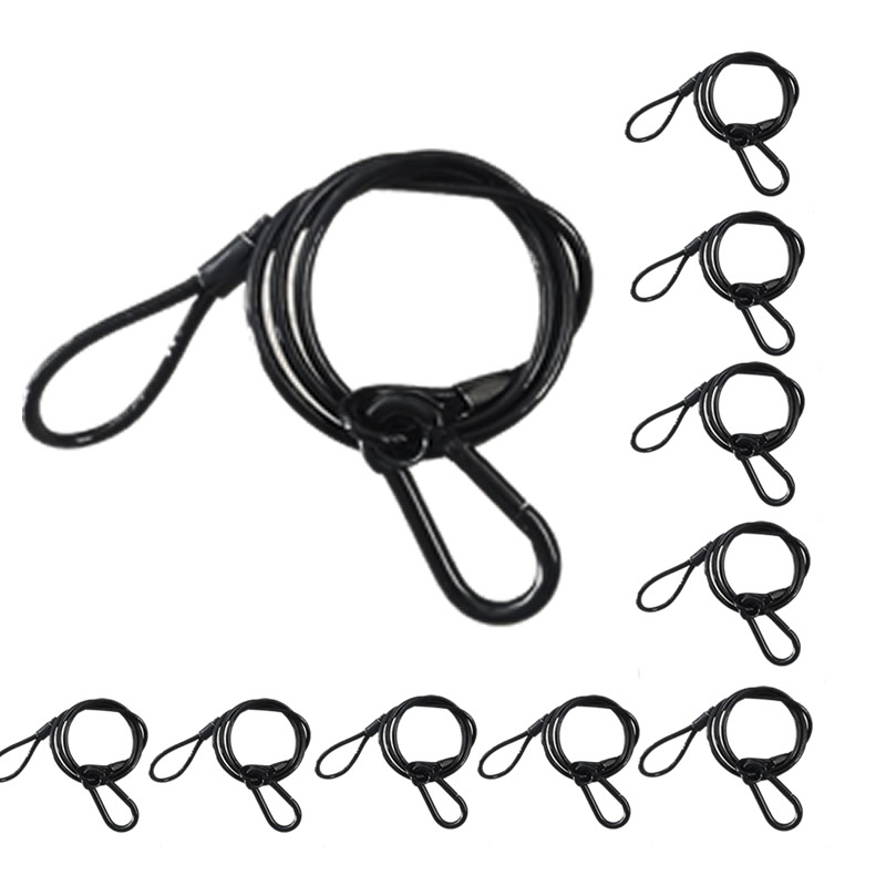 Câble de sécurité noir 3mm x 7 - Cable Lock Flexible avis et prix